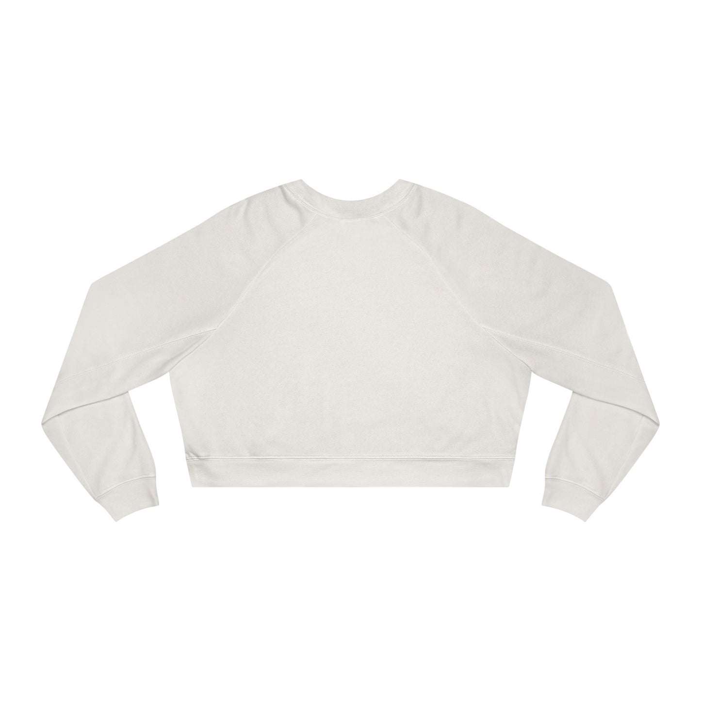 Cropped Fleece Pullover - Relaxed Victory Sweatshirt for Women, Casual Wear