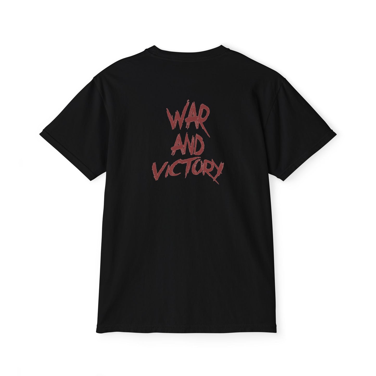 War and Victory Unisex Garment-Dyed WAVCLUB Pocket T-Shirt