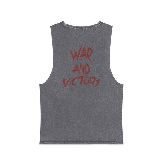 Unisex Stonewash wav club Tank Top