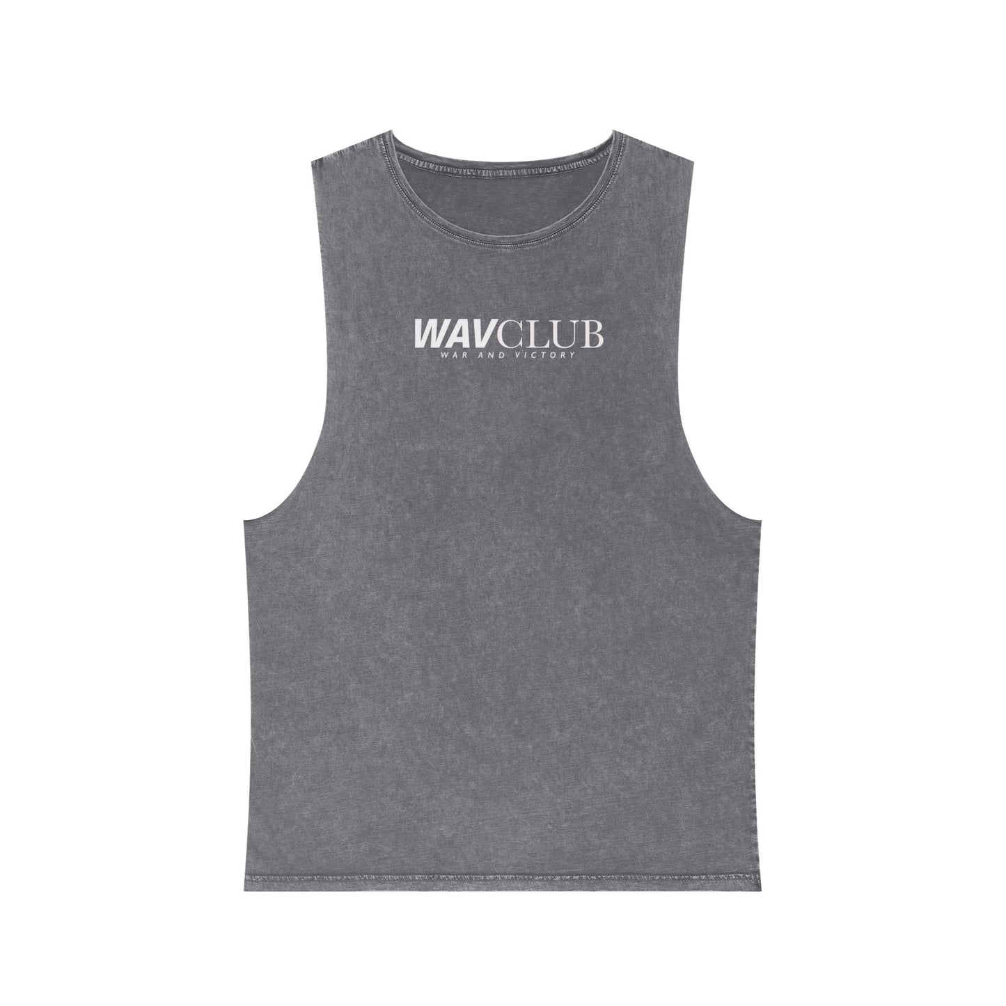 Unisex Stonewash wav club Tank Top